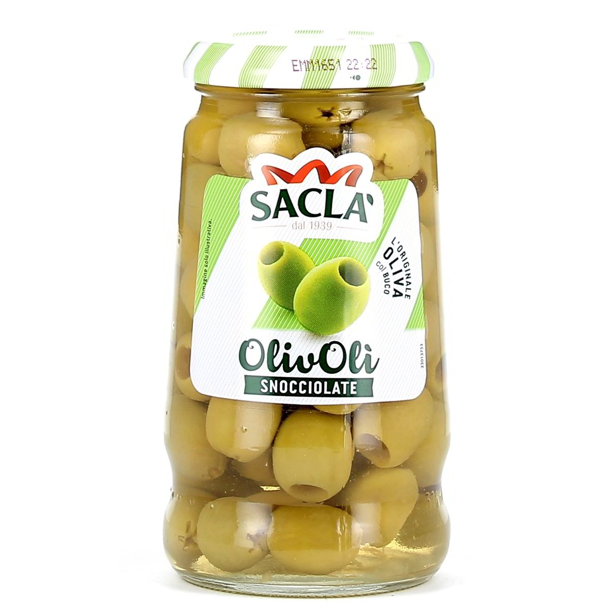 Saclà Olive Verdi Denocciolate 290 g - sgocciolato 120 g