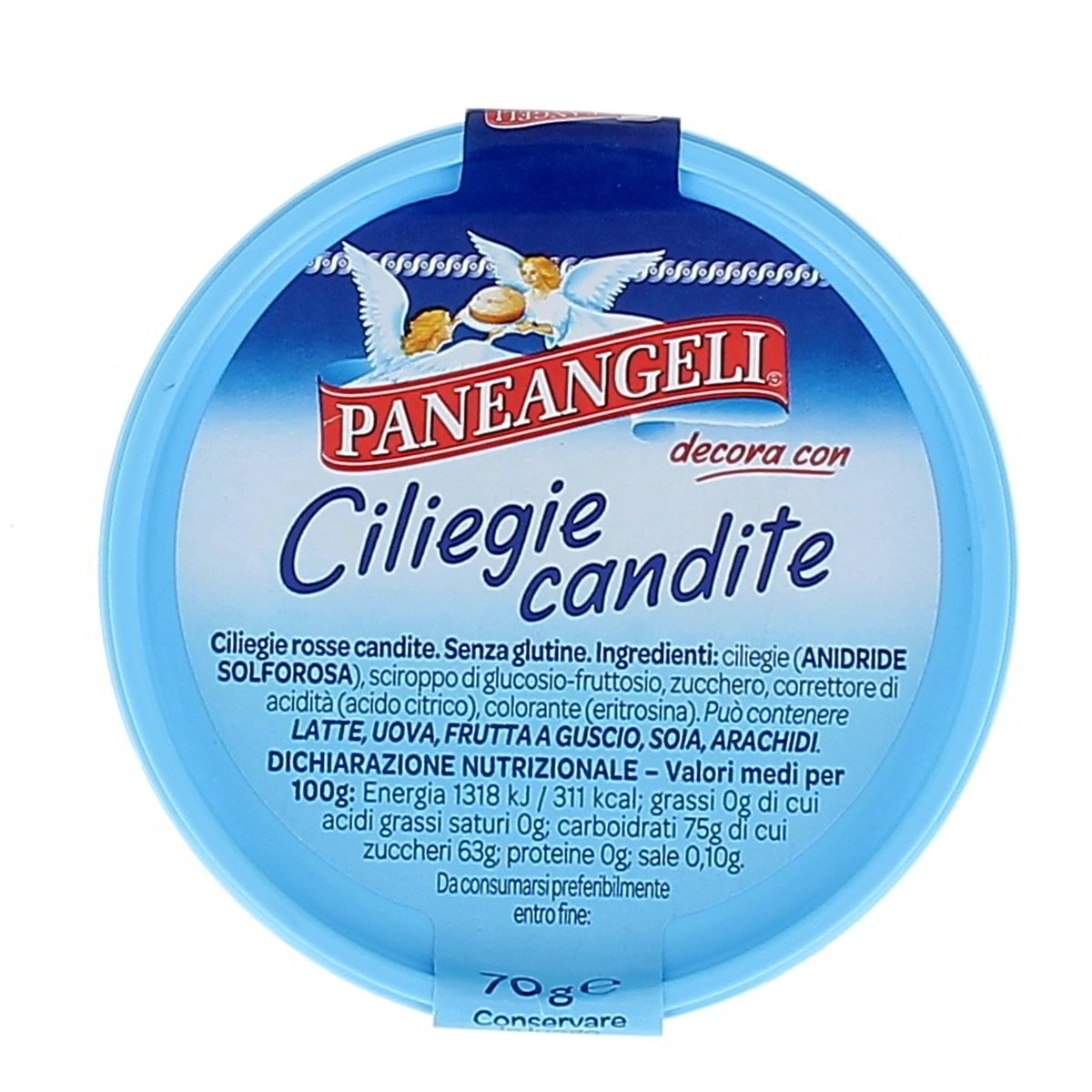 Paneangeli Ciliegie Candite 70 g
