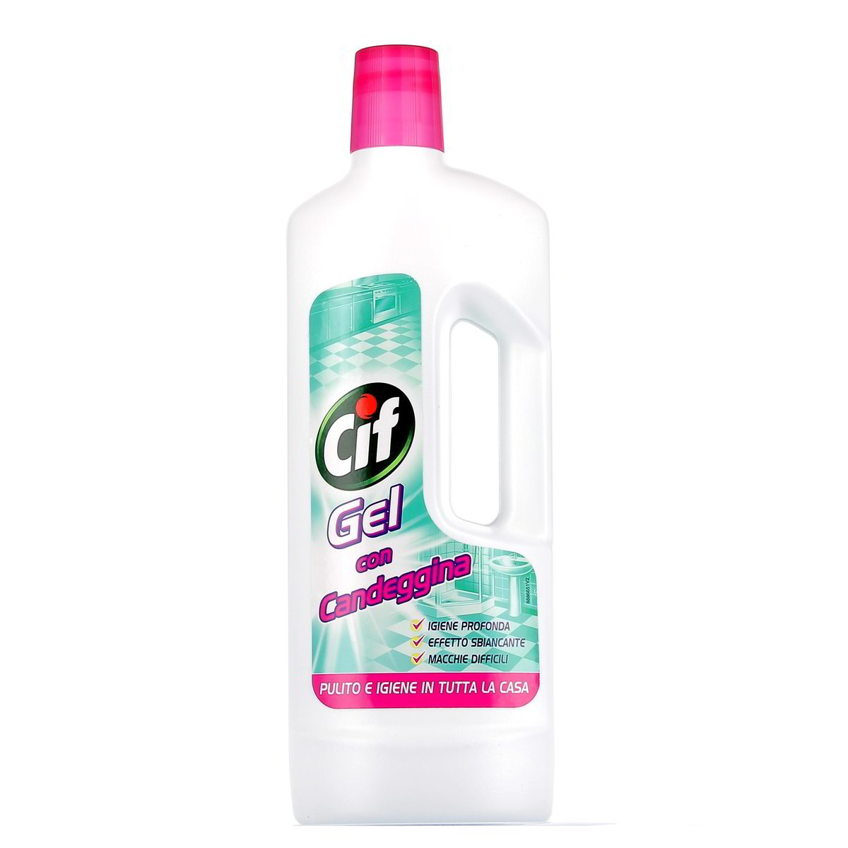 CIF Gel Con Candeggina 750 ml