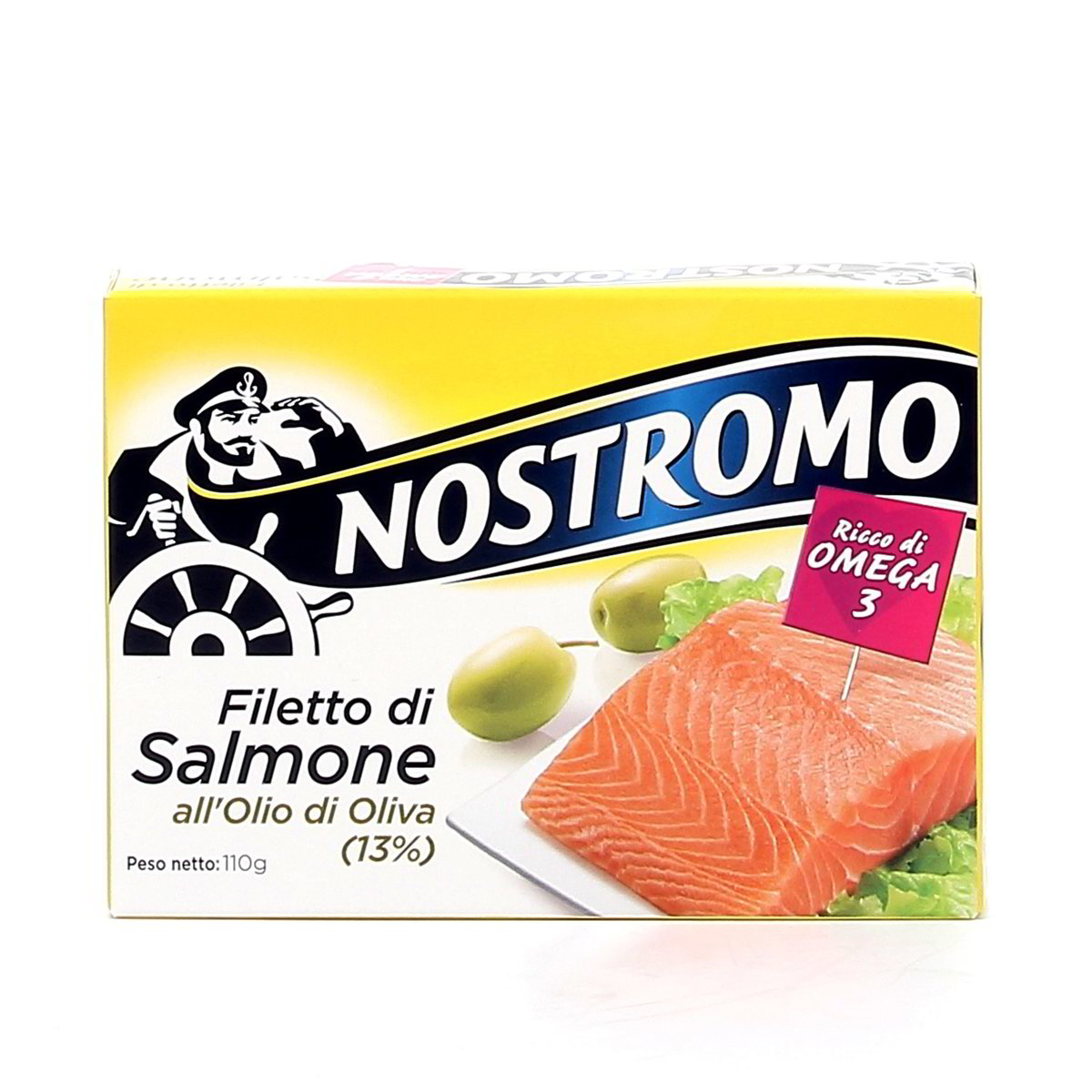 Nostromo Filetti Di Salmone In Olio Di Oliva 110 g - sgocciolato 77 g
