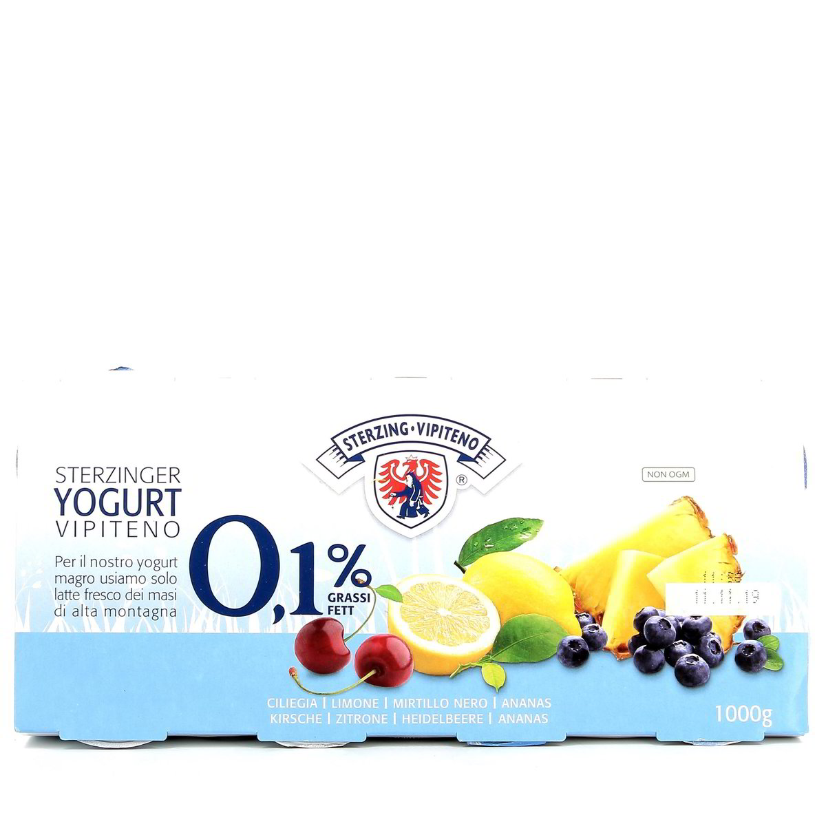 Sterzing Vipiteno Yogurt Magro 0,1% 8x125 g