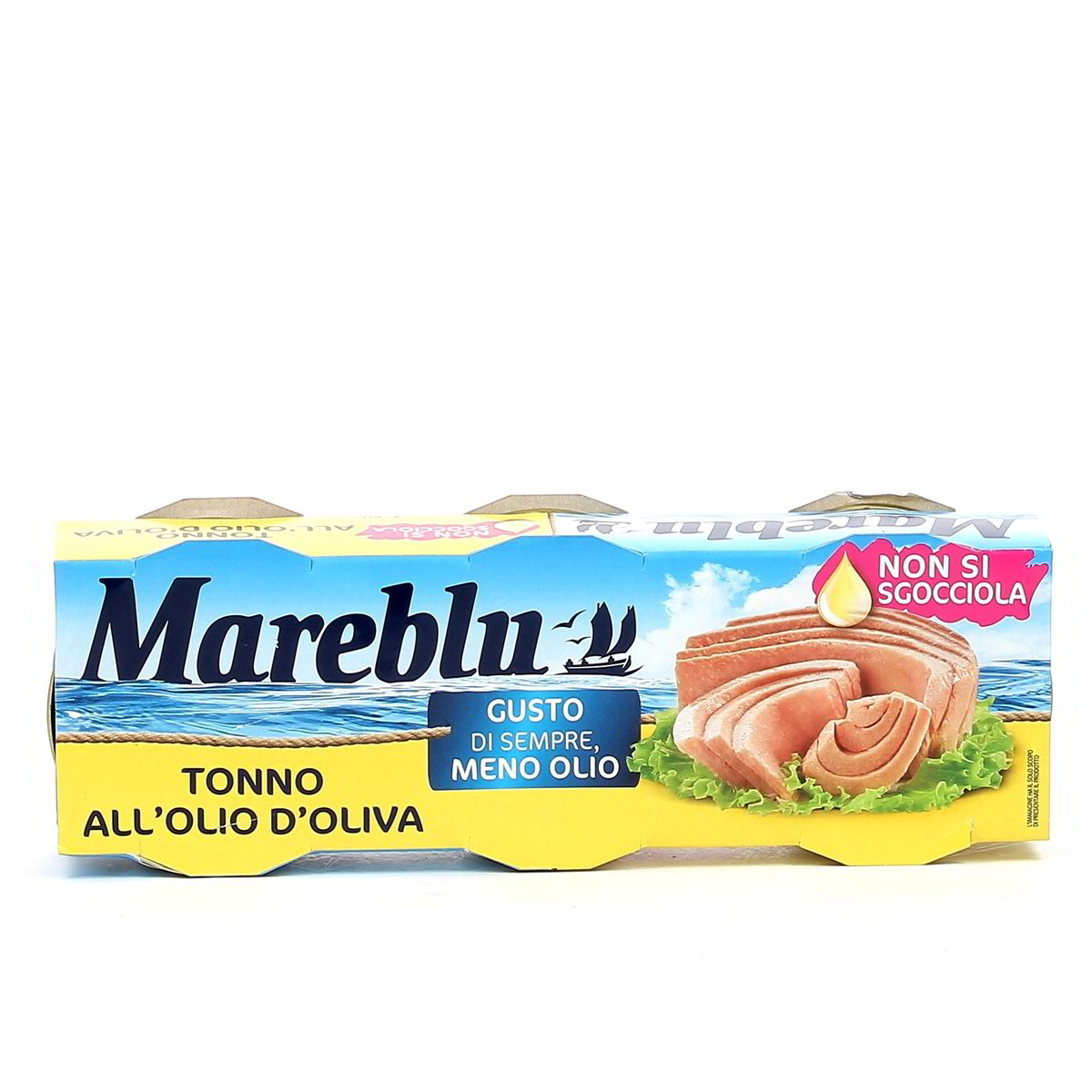 Mareblu Tonno All'olio Di Oliva 3x60 g - sgocciolato 3x52 g