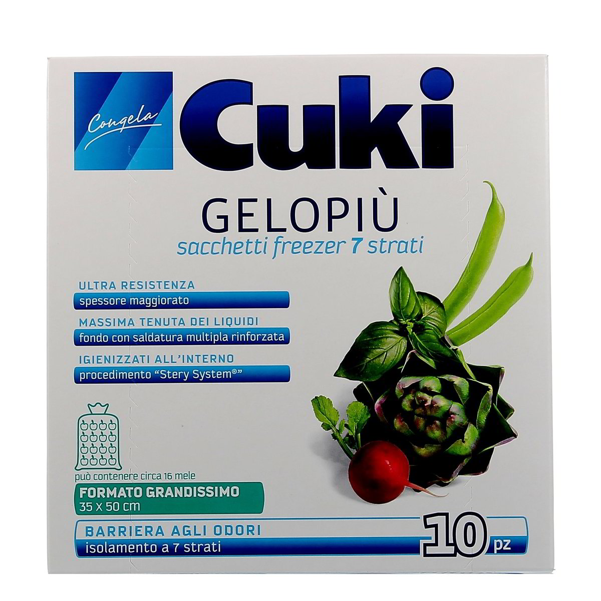 Cuki Sacchetti Gelo Grandissimi 10 pezzi