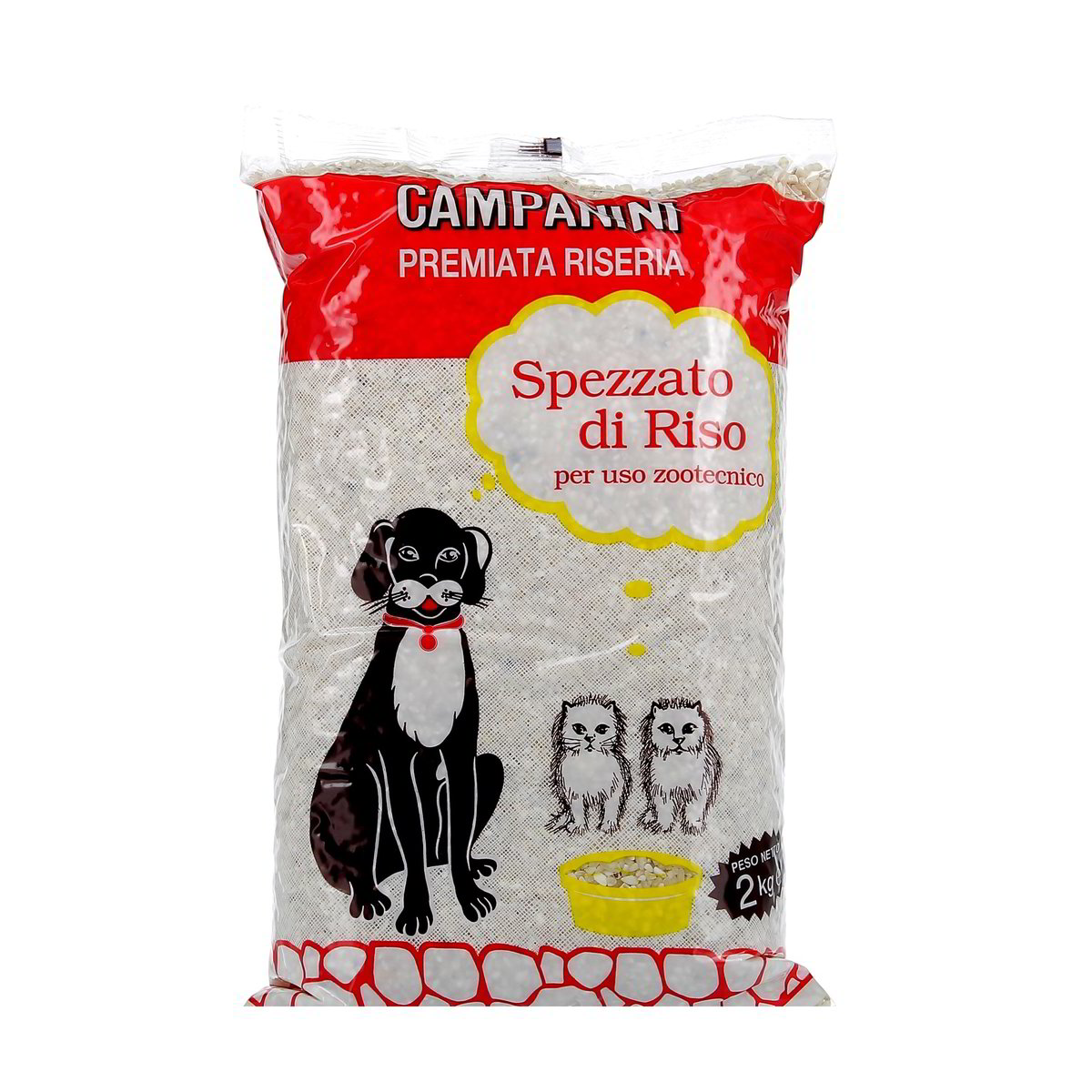 Campanini Spezzato Di Riso Zootecnico 2 kg