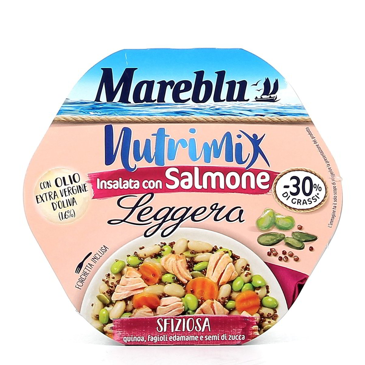 Mareblu Nutrimix Insalata Con Salmone Leggera 220 g