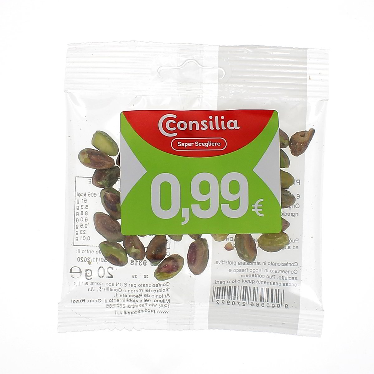 Consilia Pistacchi Sgusciati 20 g