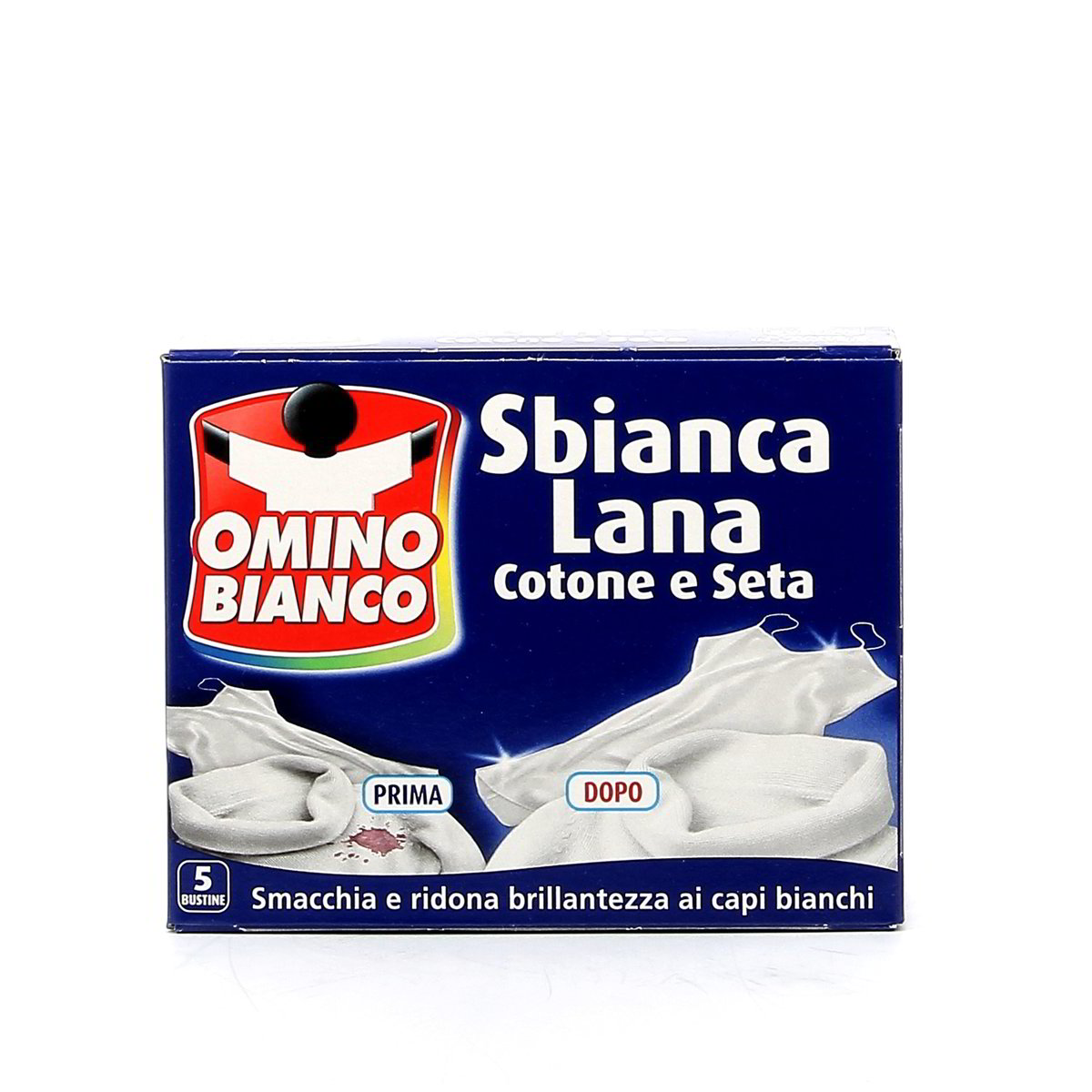 Omino Bianco Sbianca Lana Cotone E Seta 5x20 g