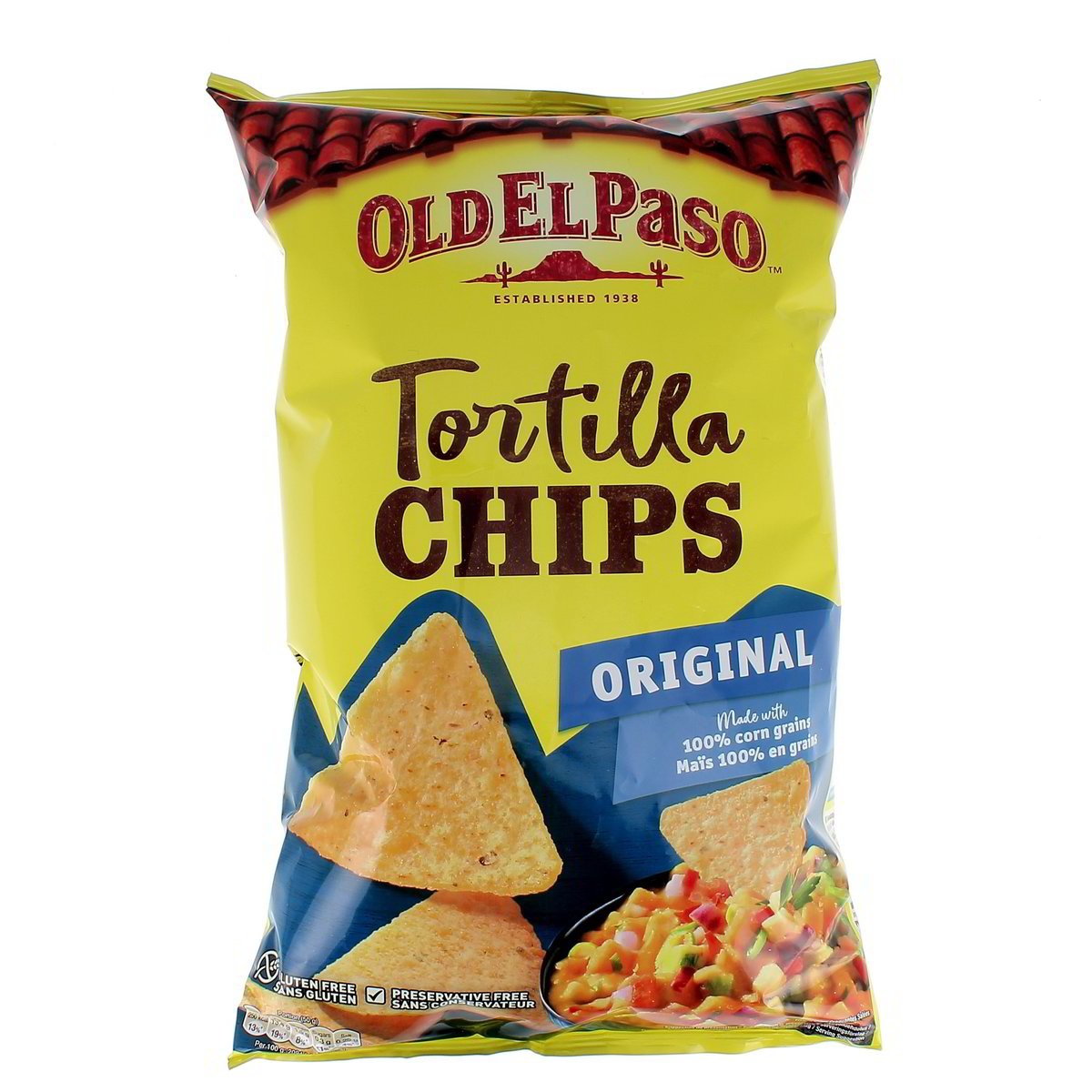 OLD EL Paso Tortilla Chips Original 185 g