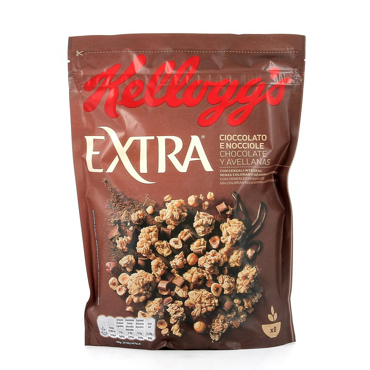 Kellogg'S Extra Cioccolato E Nocciole 375 g