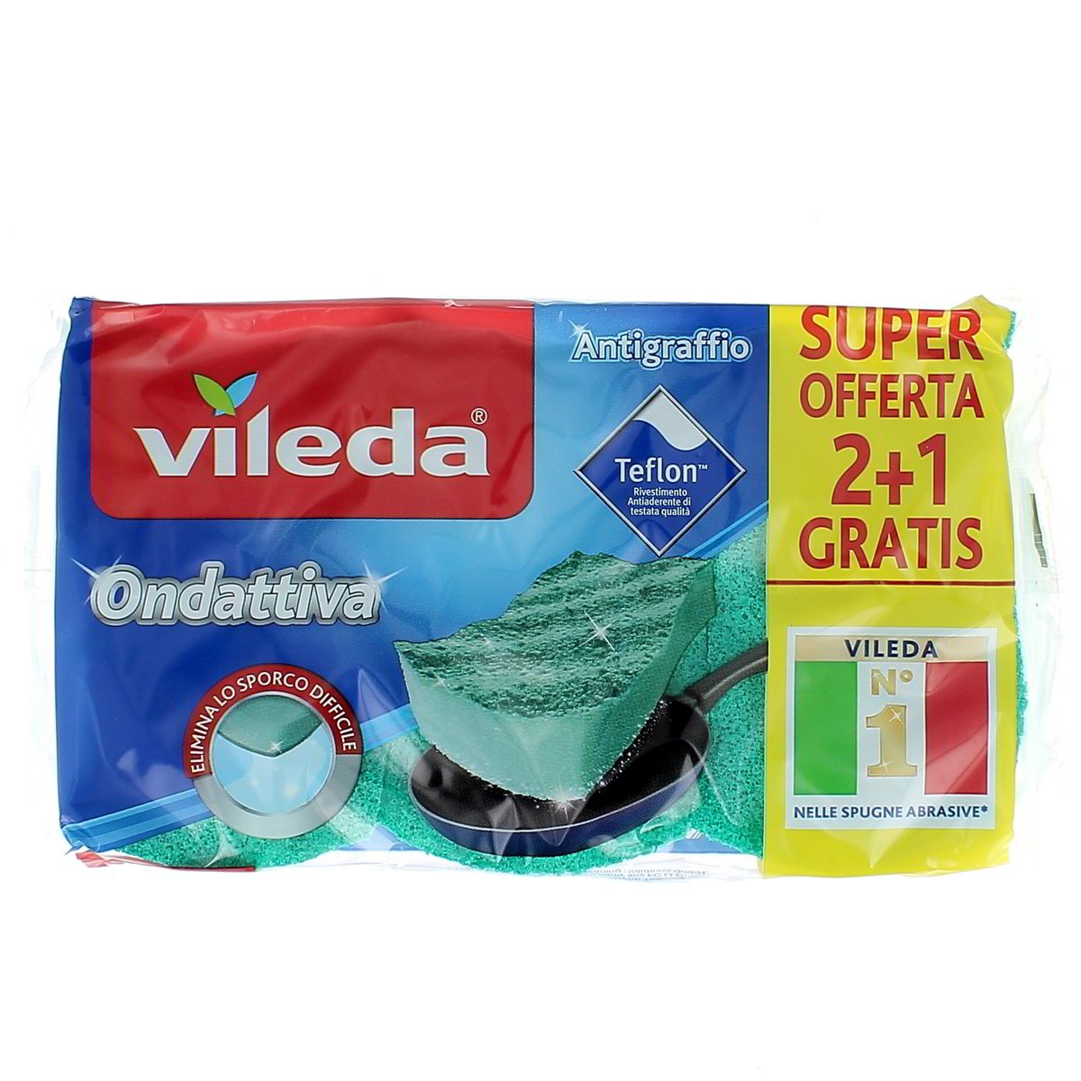 Vileda Ondattiva Milleusi 3 pezzi
