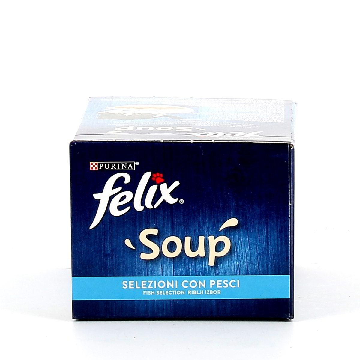 Purina Feliz Soup Selezioni Con Pesci 6x48 g — immagine 3