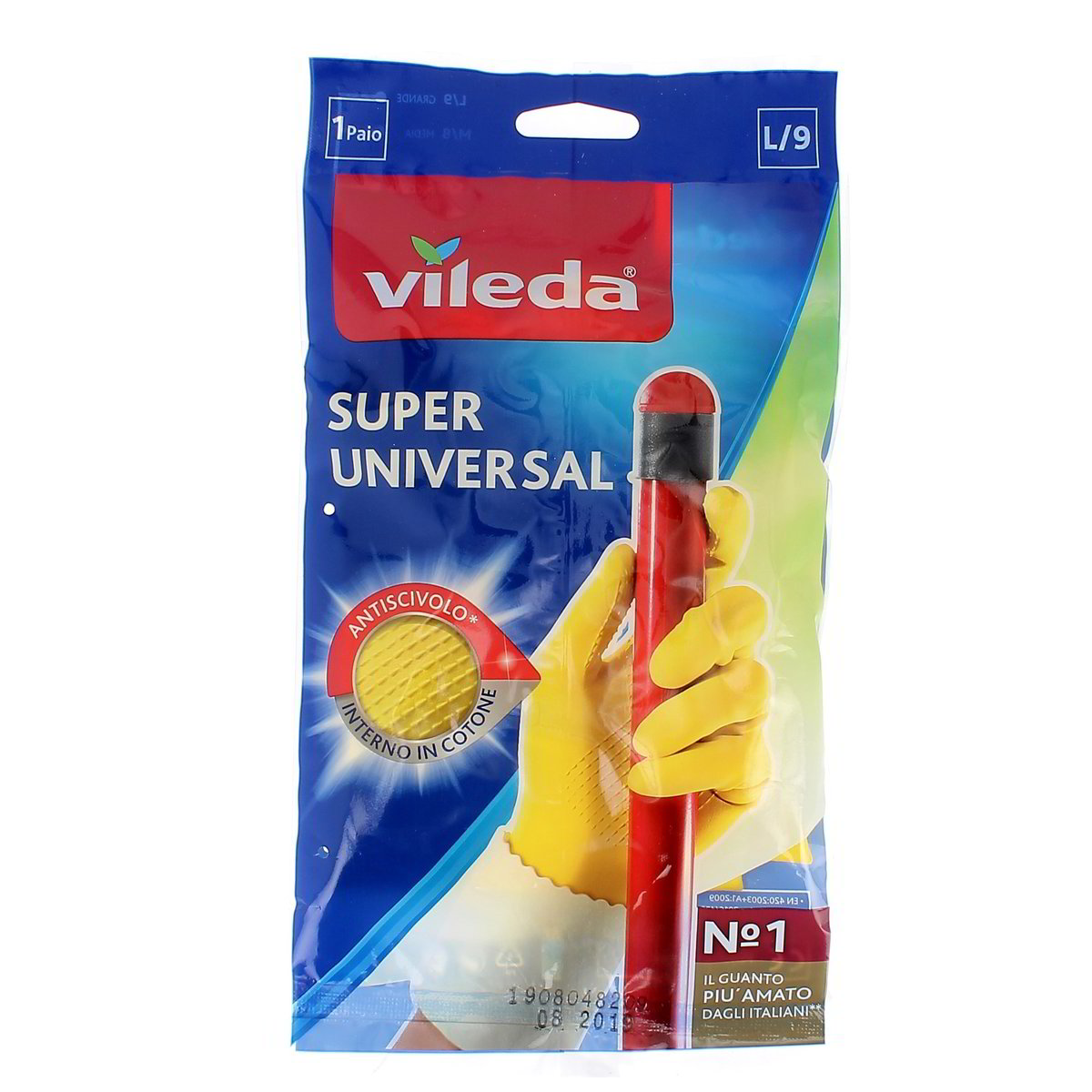 Vileda Guanti Super Universal Taglia L 1 paio