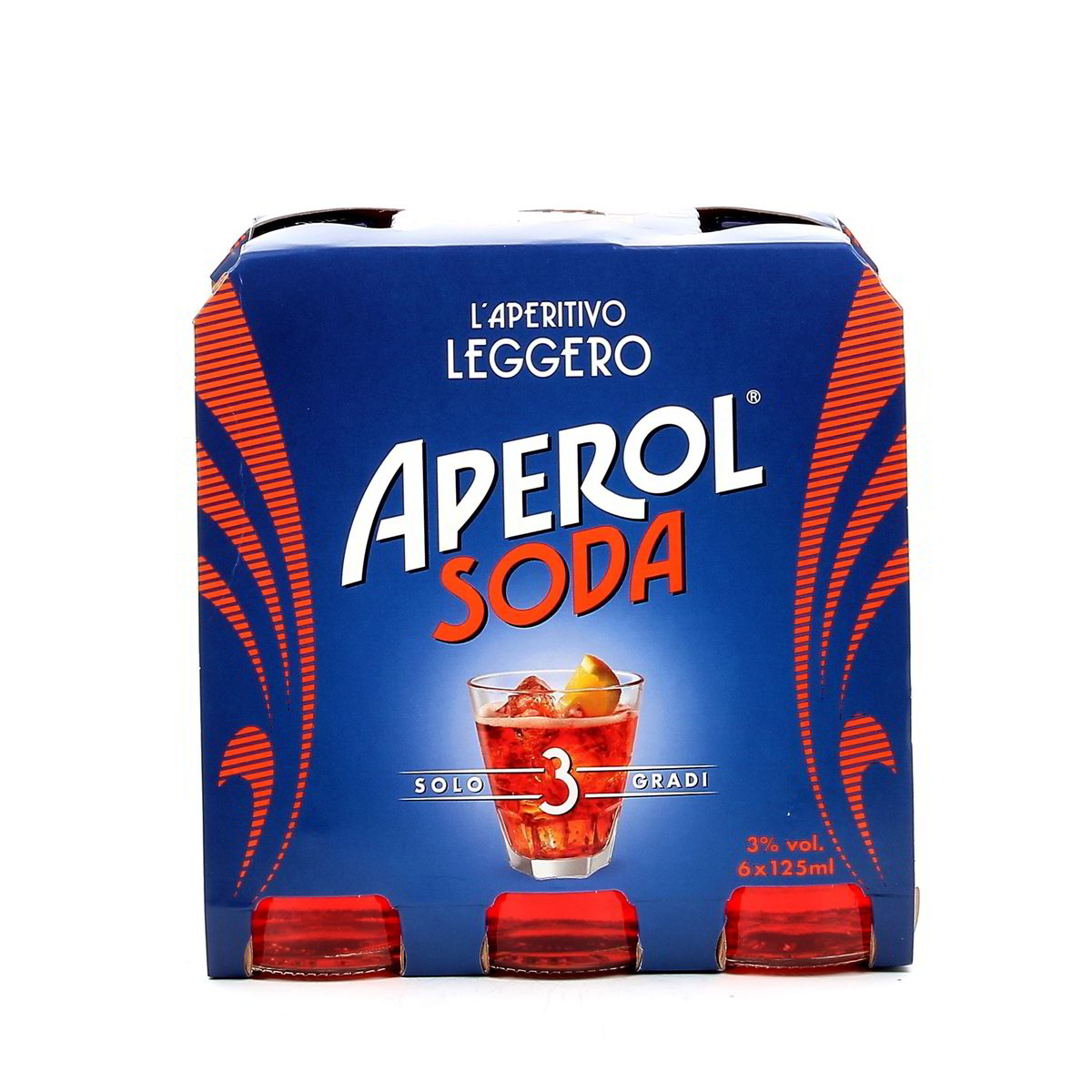 Aperol Soda Solo 3 Gradi 6x12,5 cl