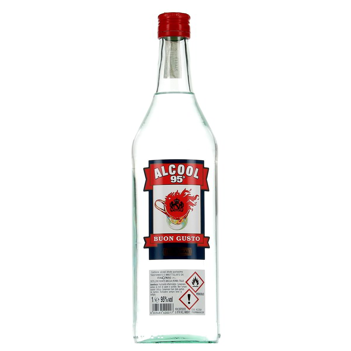 Italcoral Alcool 95° Buon Gusto 1 l