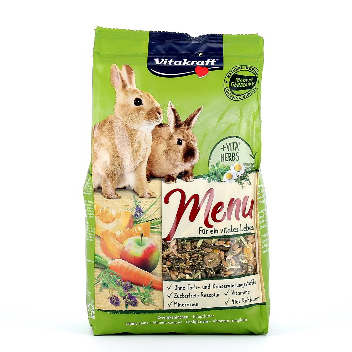 Vitakraft Menu Alimento Completo Per Conigli Nani 1 kg