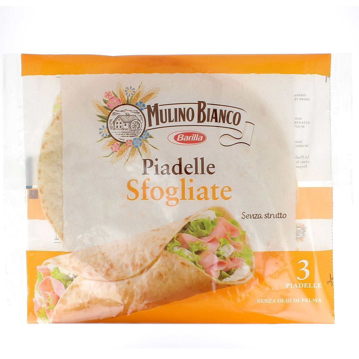 Mulino Bianco PIADELLE SFOGLIATE x2 330 g