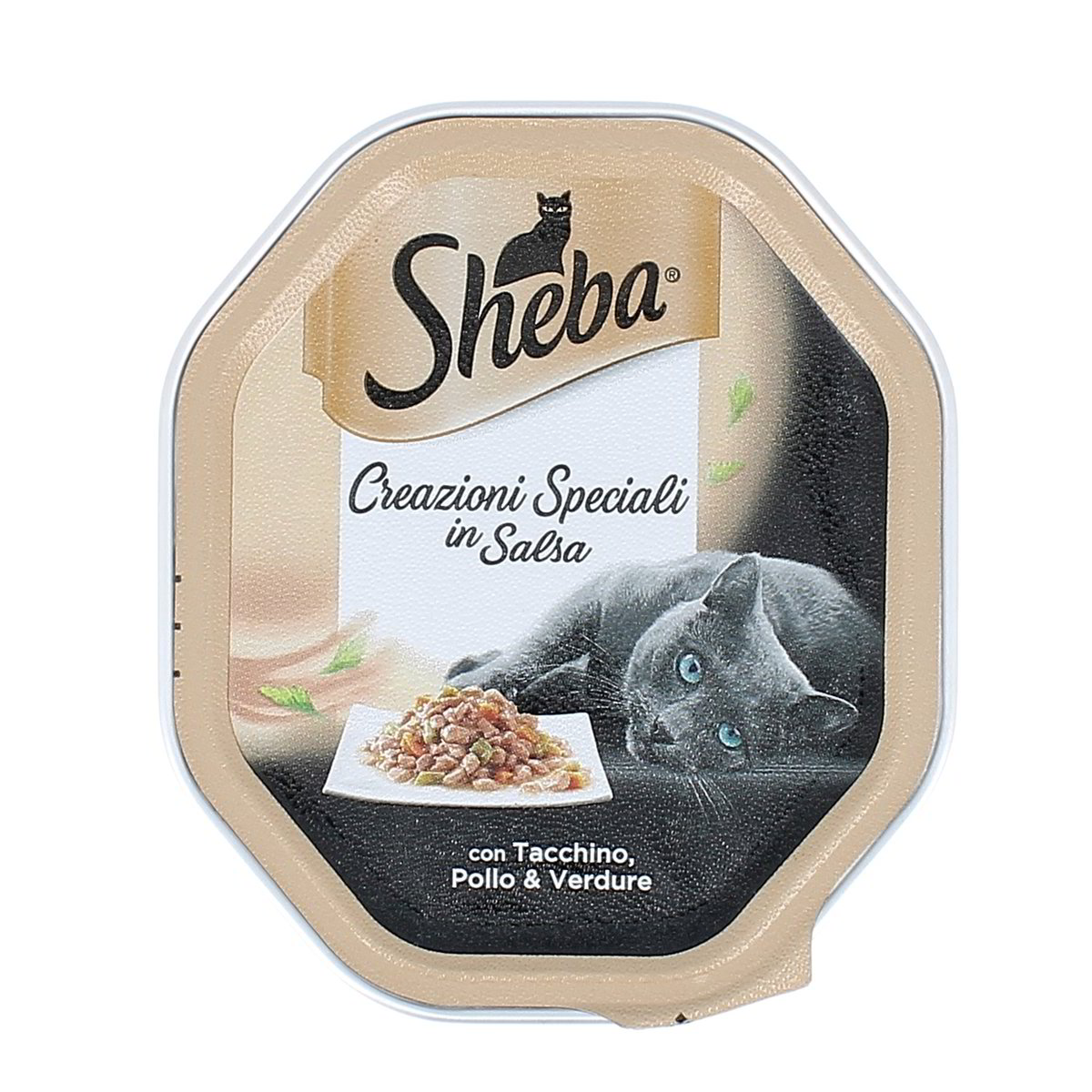 Sheba Creazioni Speciali In Salsa Con Tacchino Pollo E Verdure 85 g
