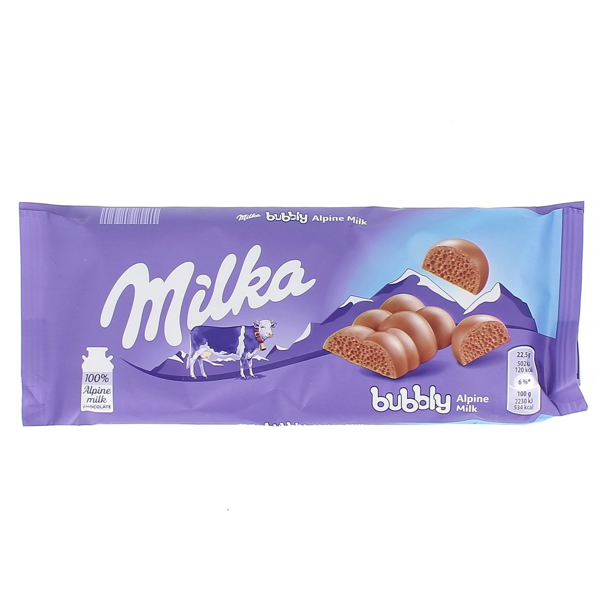 Milka Bubbly Alpine Milk 90 g