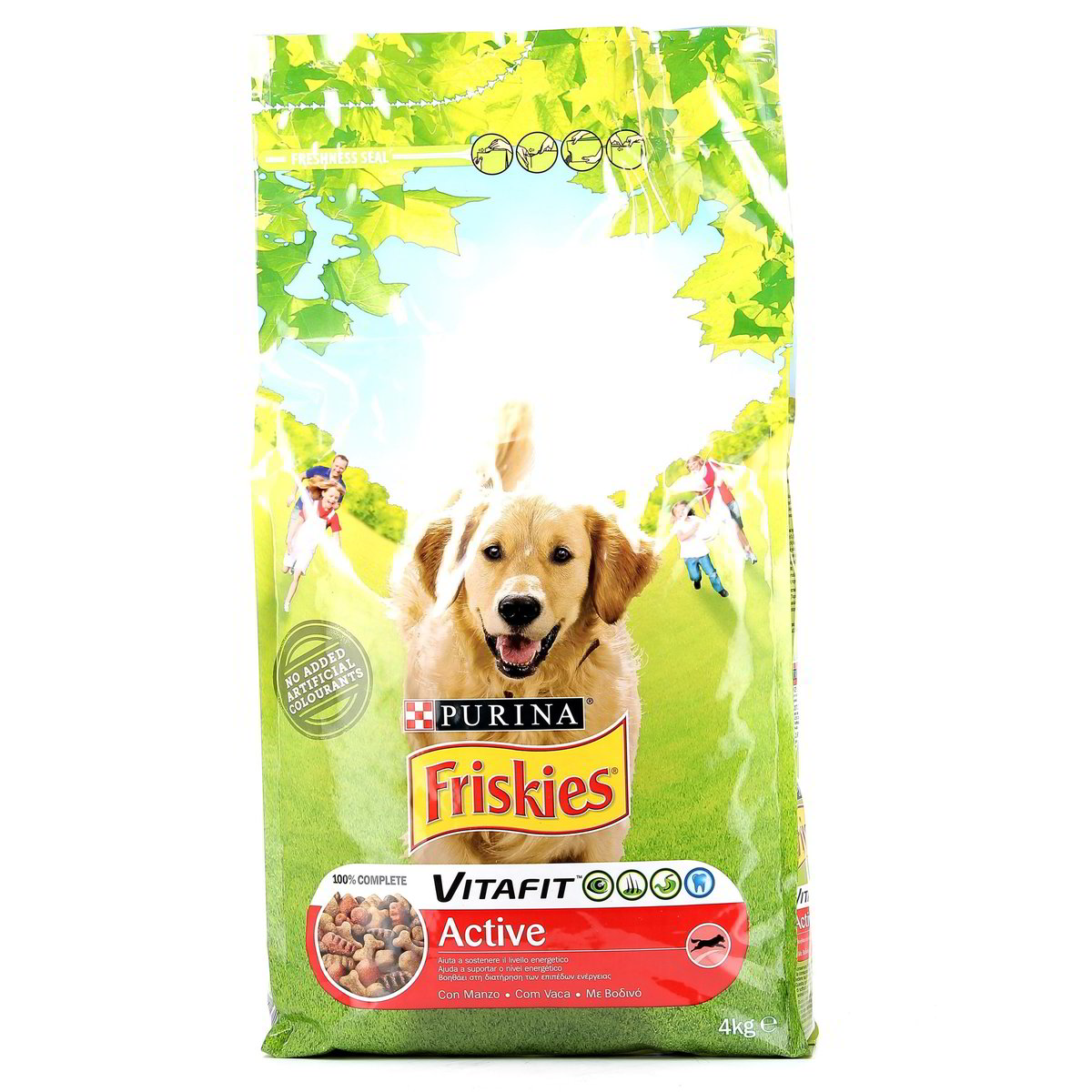Purina Friskies Vitafit Active Manzo 4 kg
