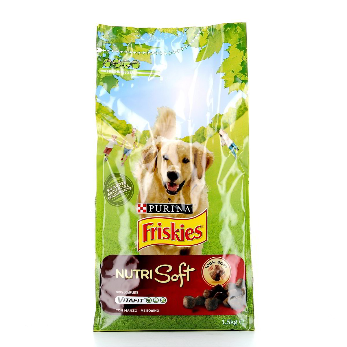 Purina Friskies Nutrisoft Vitafit Con Manzo 1,5 kg