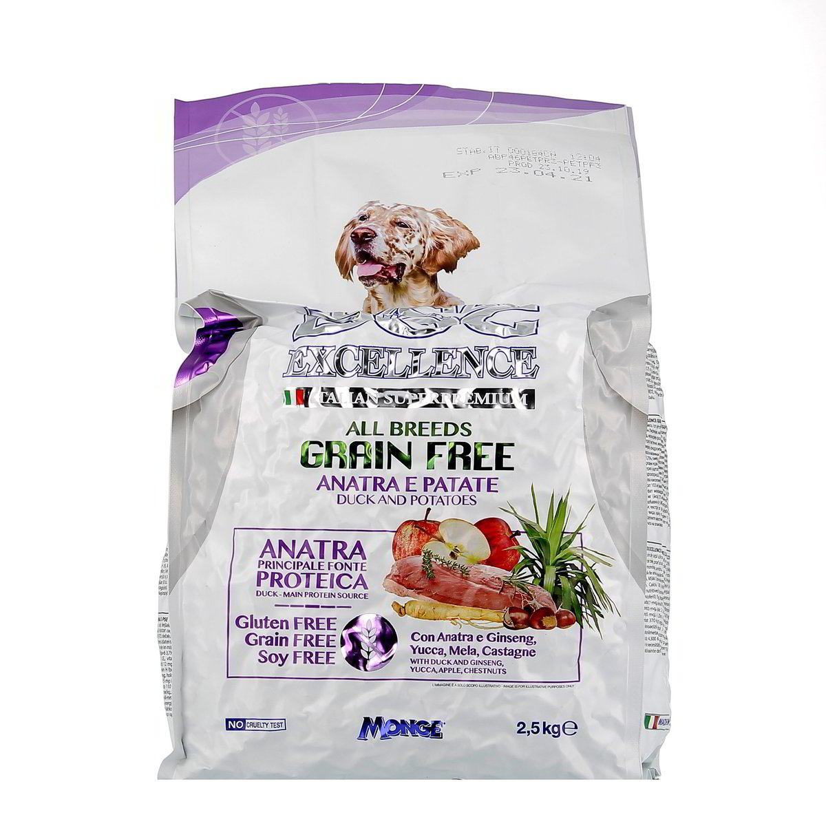 Special DOG Excellence Grain Free Anatra E Patate 2,5 kg