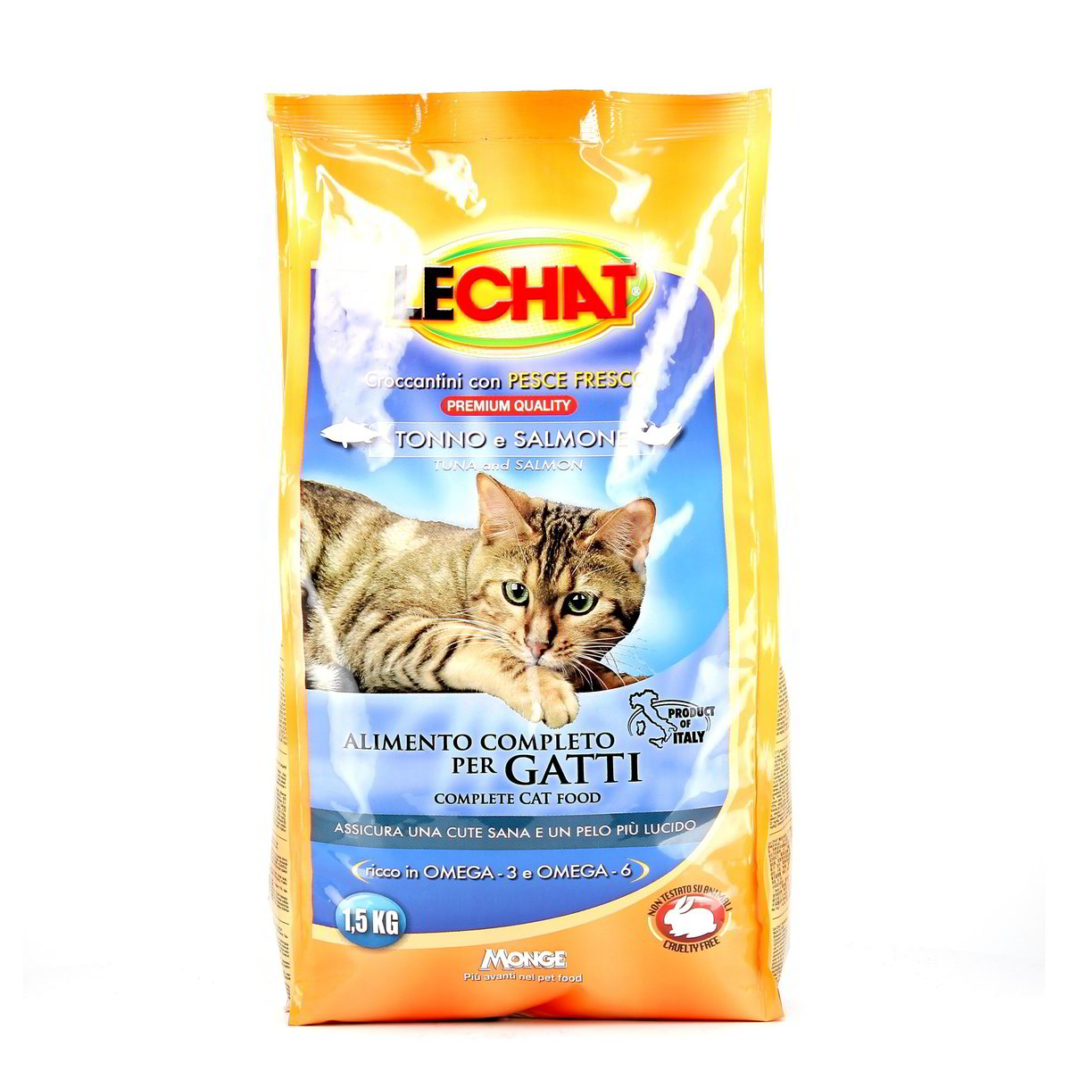 Le Chat Croccantini Tonno E Salmone 1,5 kg