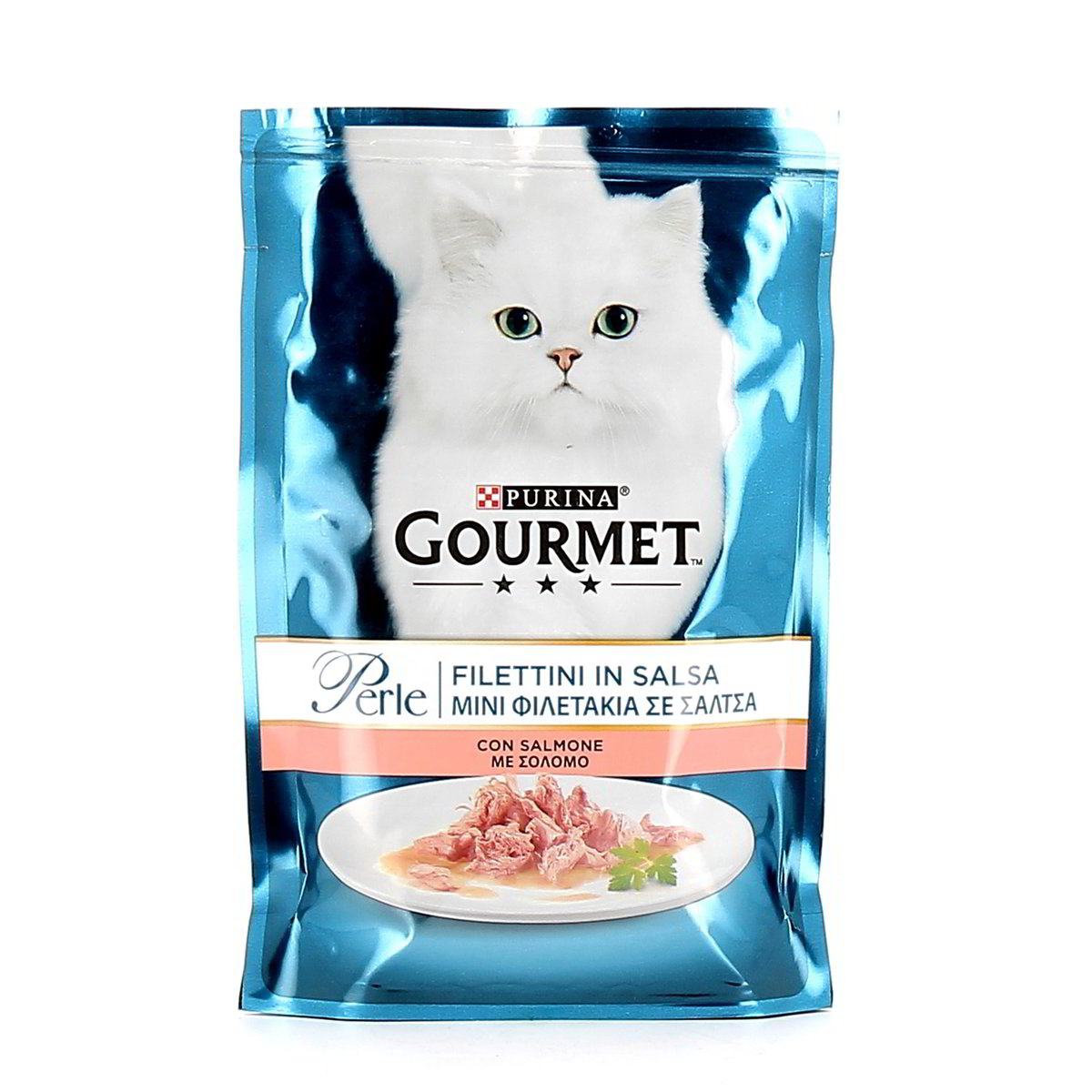 Purina Gourmet Perle Filettini In Salsa E Salmone 85 g