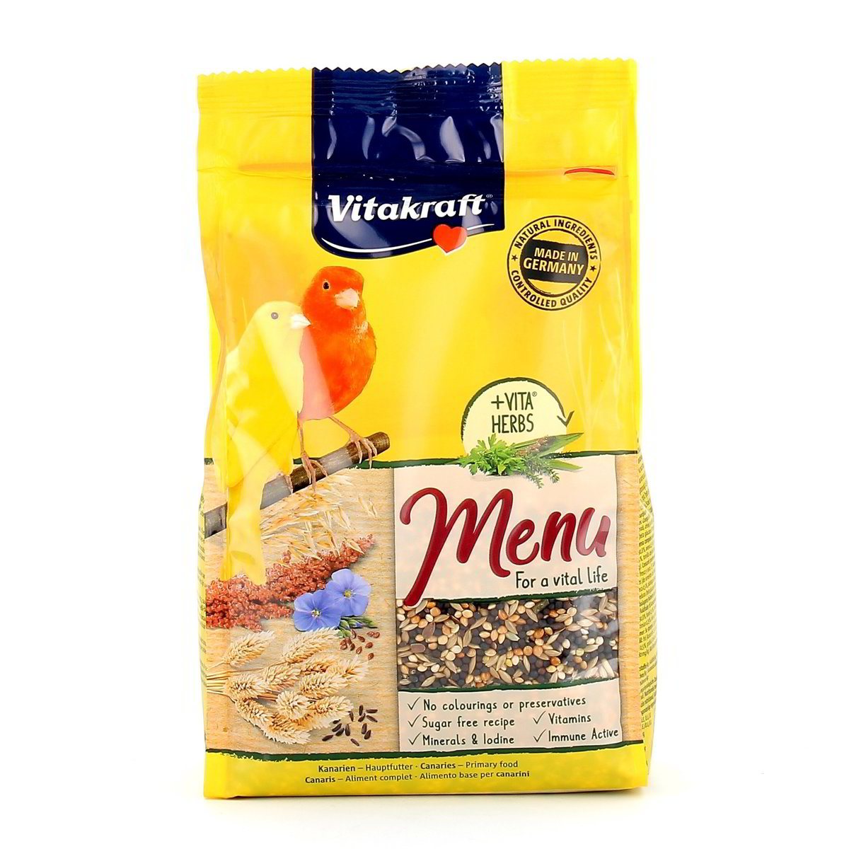 Vitakraft Menu Alimento Base Per Canarini 500 g