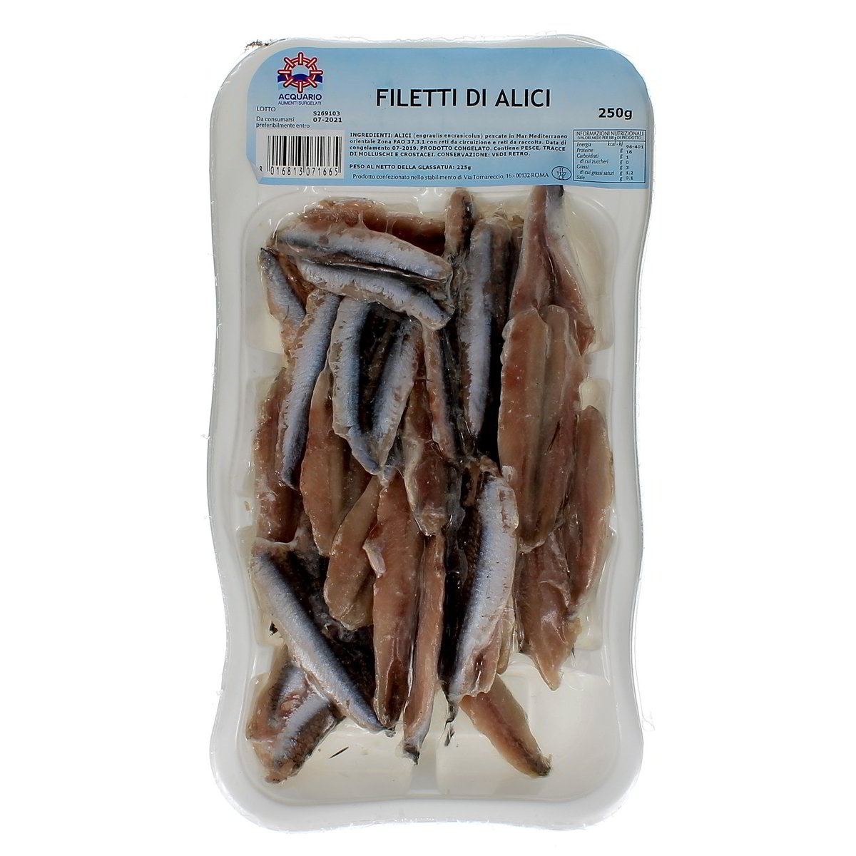 Acquario Filetti Di Alici 250 g