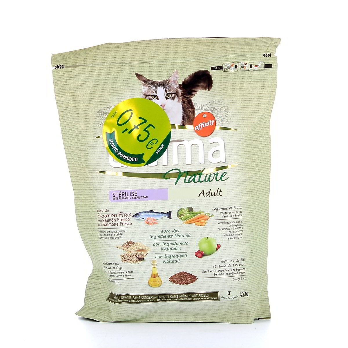 Affinity Ultima Nature Salmone Gatti Sterilizzati Adult 400 g