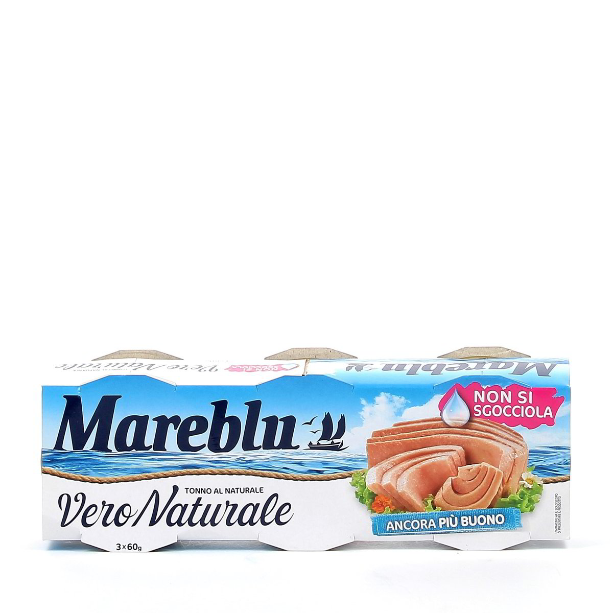 Mareblu Tonno Al Naturale 3 X 60 g