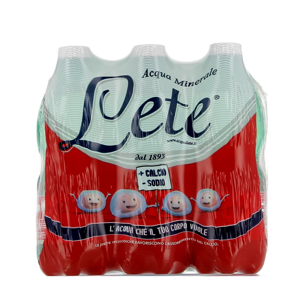 Lete Acqua Minerale 6 bottiglie PICCOLE da 500 ml