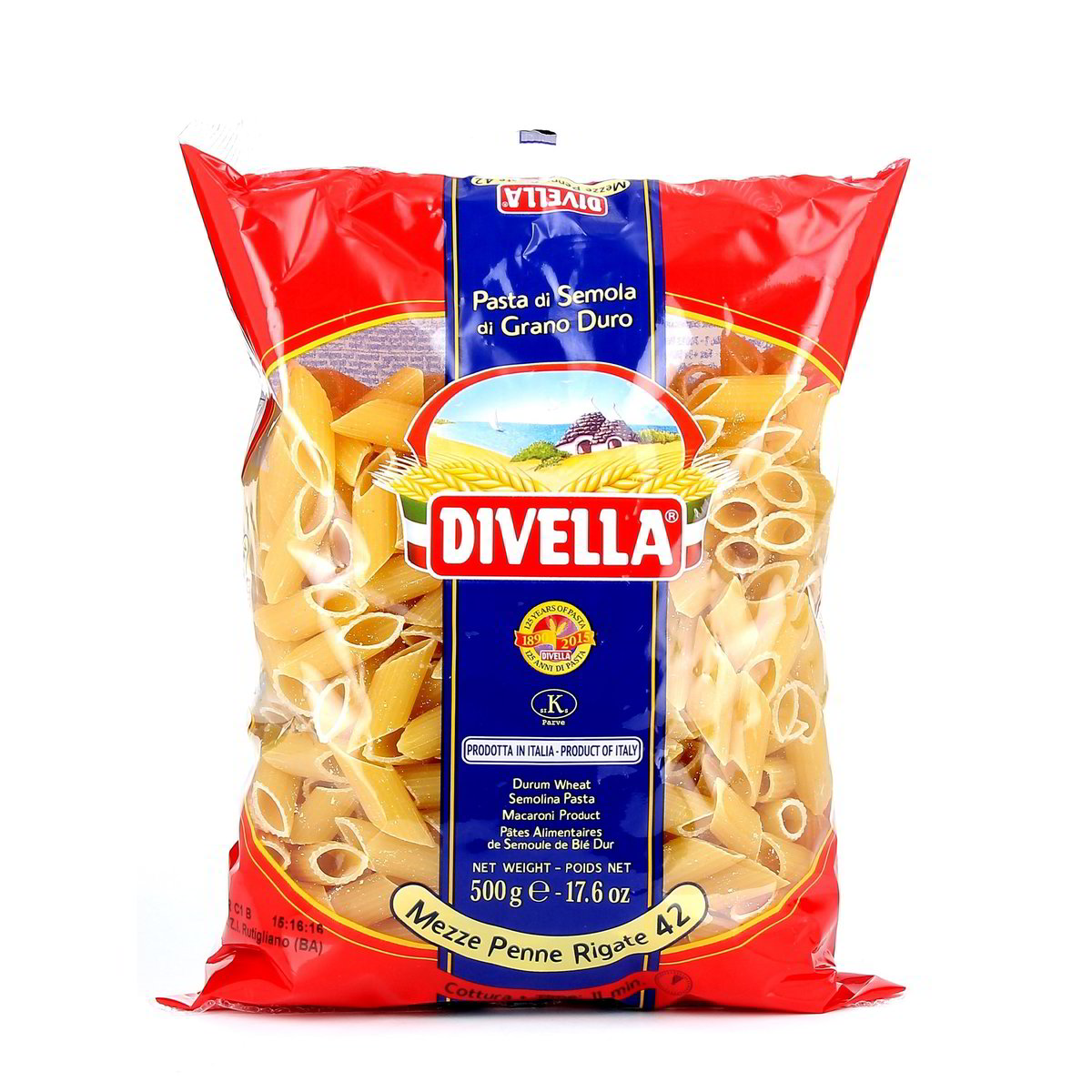 Divella Mezze Penne Rigate N.42 500 g