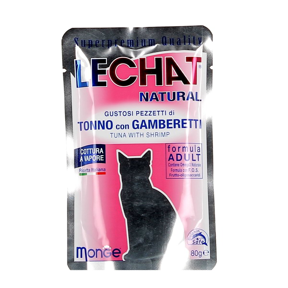 Le Chat Natural Tonno Con Gamberetti Adult 80 g