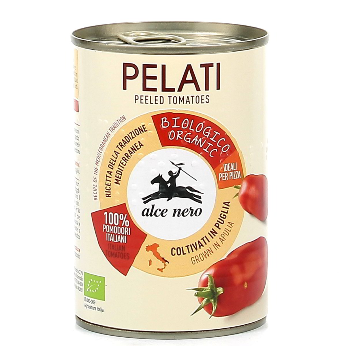 Alce Nero Pomodori Pelati Bio 400 g - sgocciolato 240 g