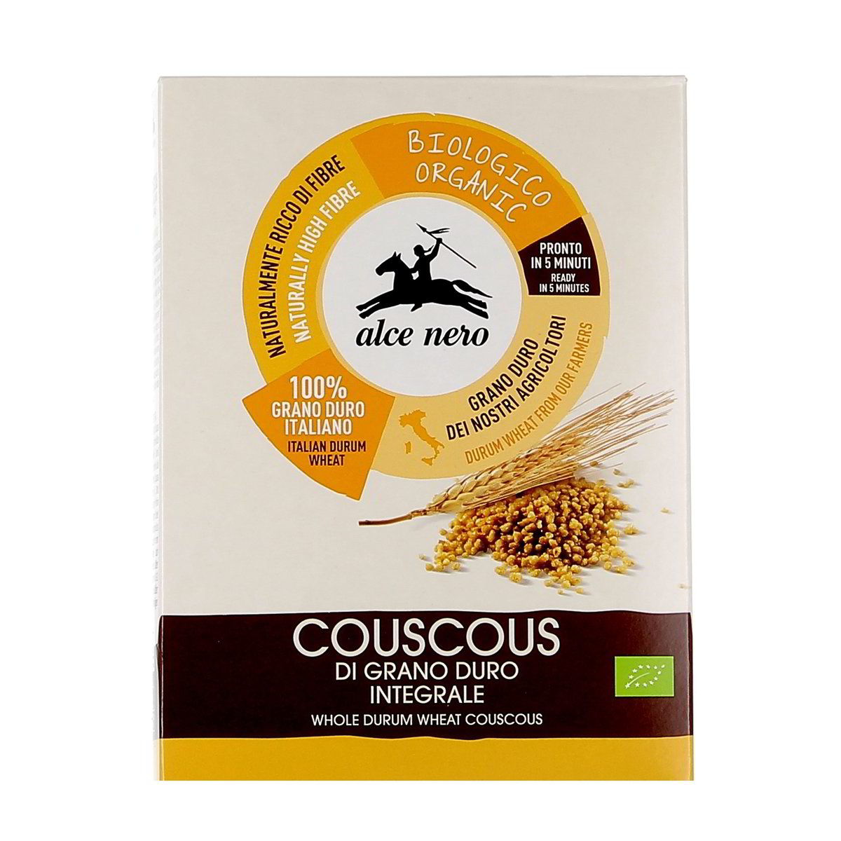 Alce Nero Cous Cous Di Grano Duro Integrale Bio 500 g
