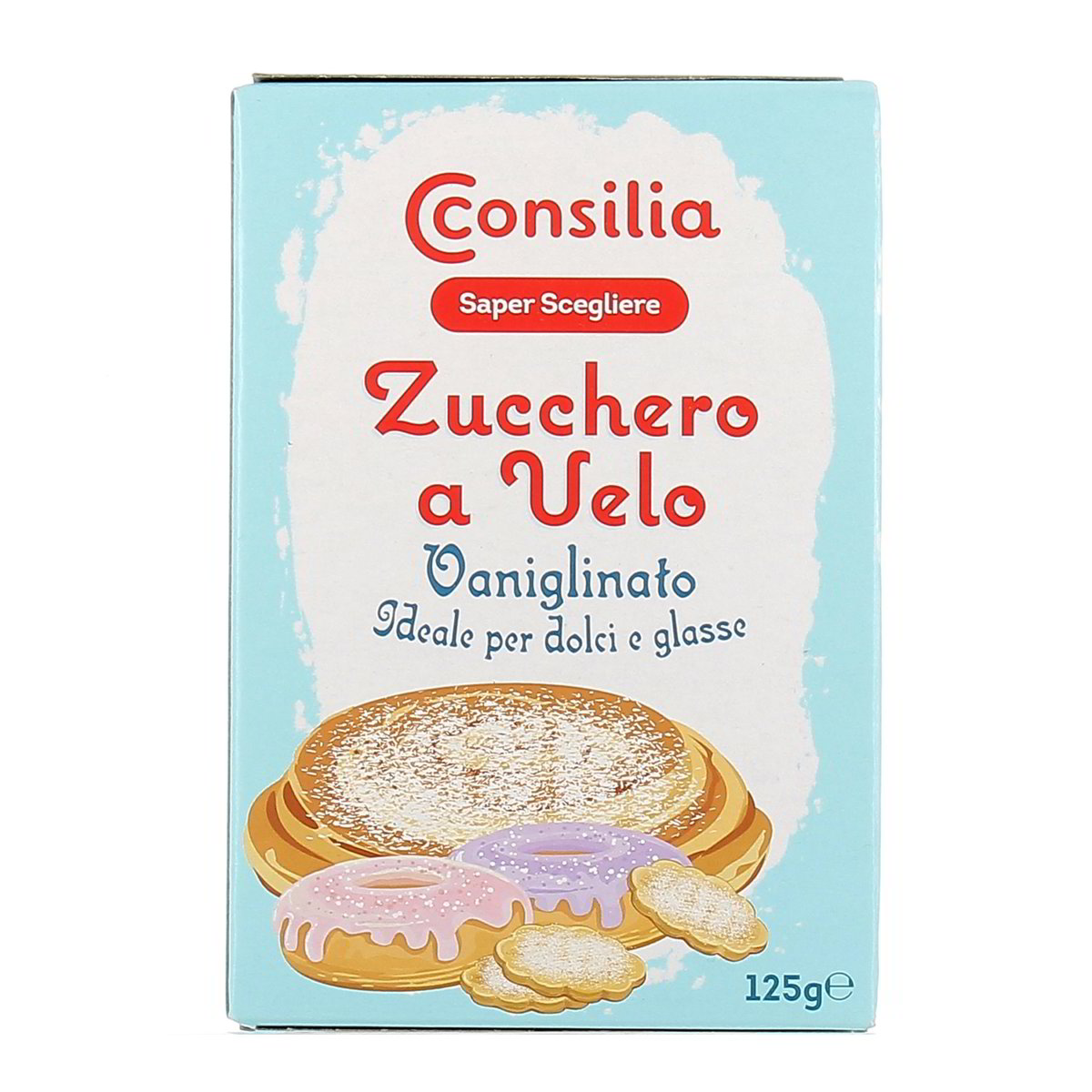 Consilia Zucchero A Velo Vanigliato 125 g