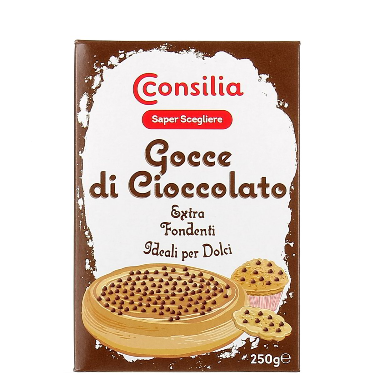 Consilia Gocce Di Cioccolato Extra Fondente 250 g