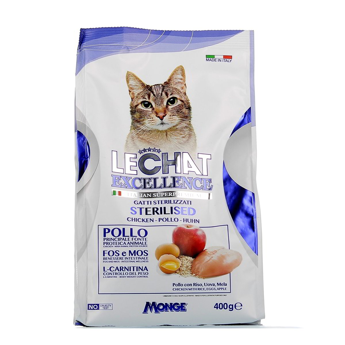 Le Chat Excellence Sterilised Pollo Con Riso Uova E Mela 400 g