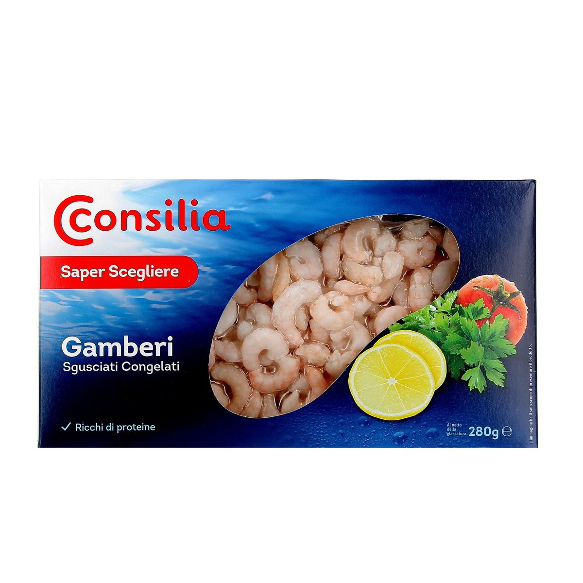 Consilia Gamberi Sgusciati Congelati 280 g