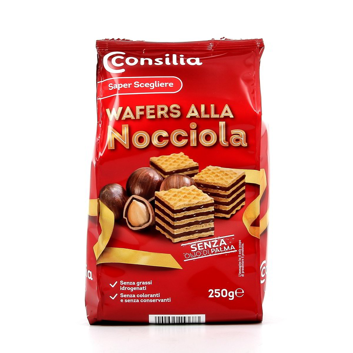 Consilia Wafers Alla Nocciola 250 g