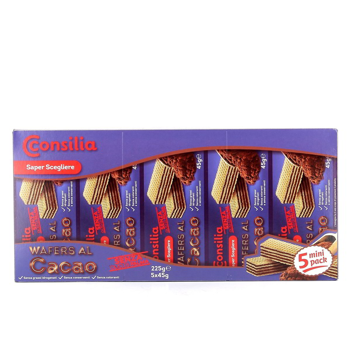 Consilia Wafers Al Cacao 225 g