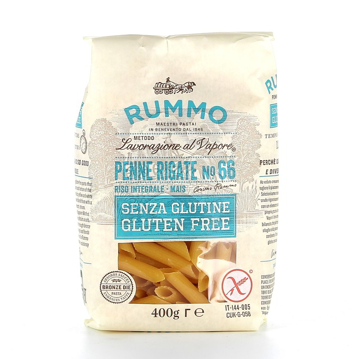 Rummo Penne Rigate Senza Glutine N.66 400 g