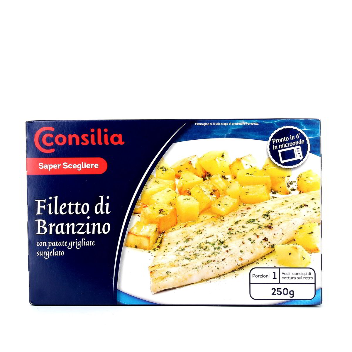 Consilia Filetto Di Branzino Con Patate Grigliate 250 g