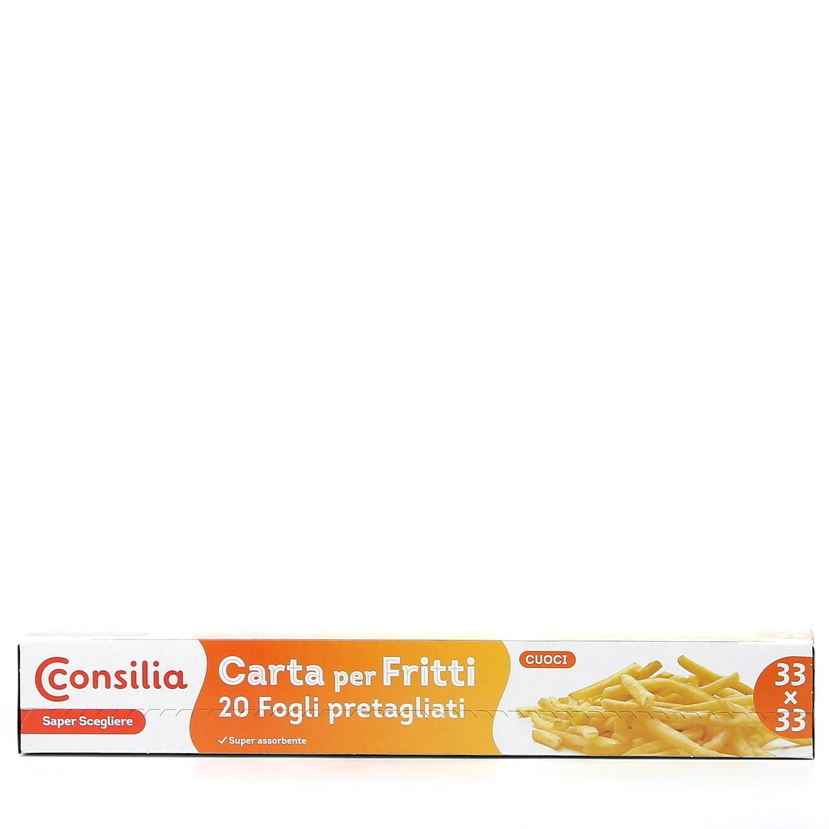 Consilia Carta Per Fritti Pretagliata 20 fogli