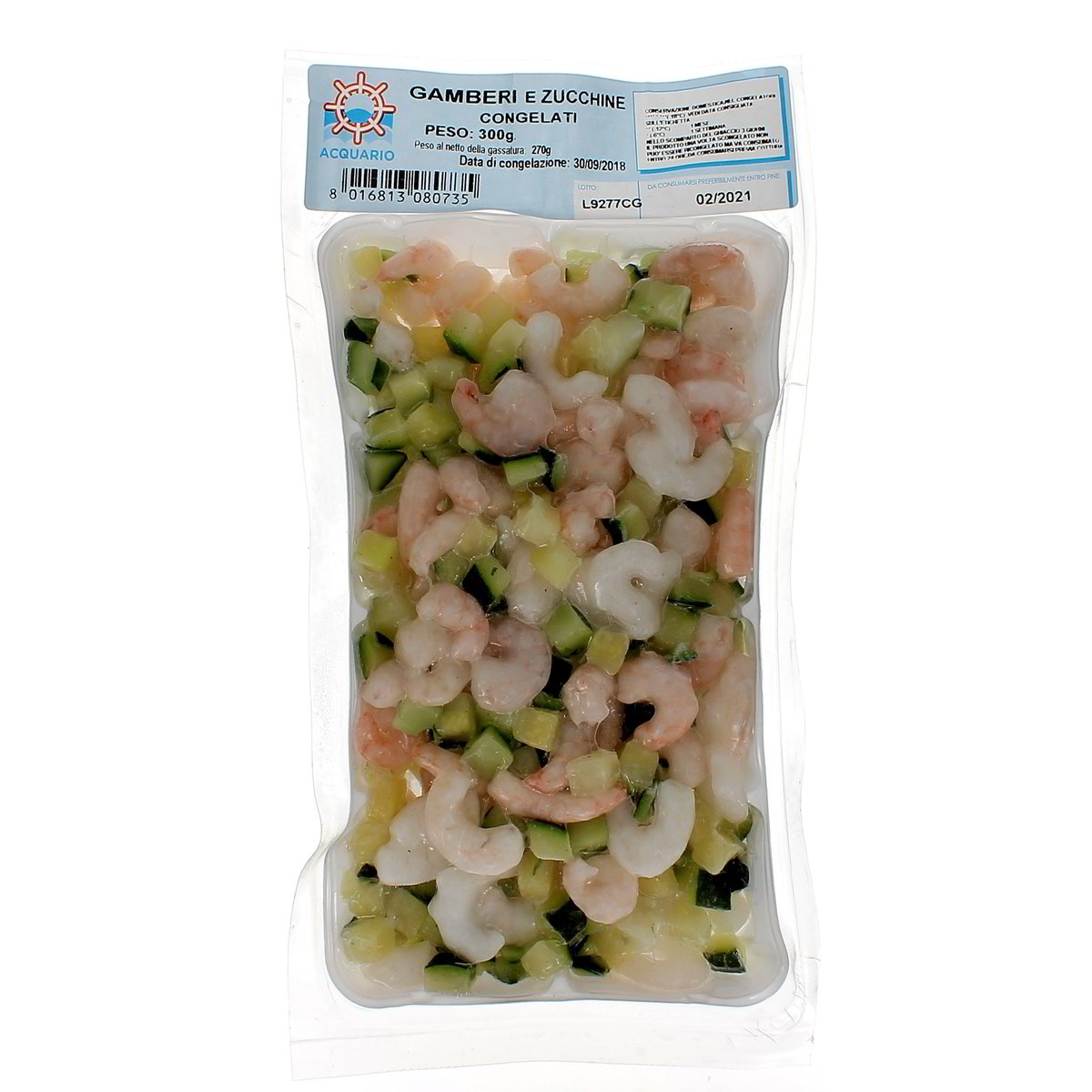 Acquario Gamberi E Zucchine 270 g
