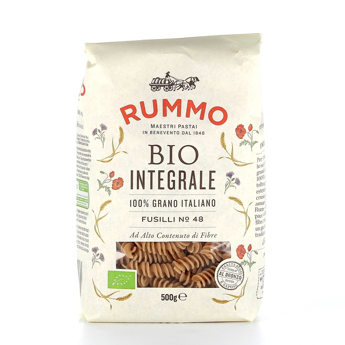 Rummo Fusilli Bio Integrli N.48 500 g