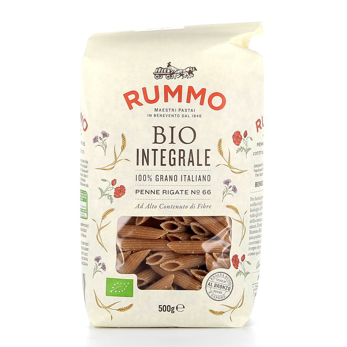 Rummo Penne Rigate Bio Integrali N.66 500 g