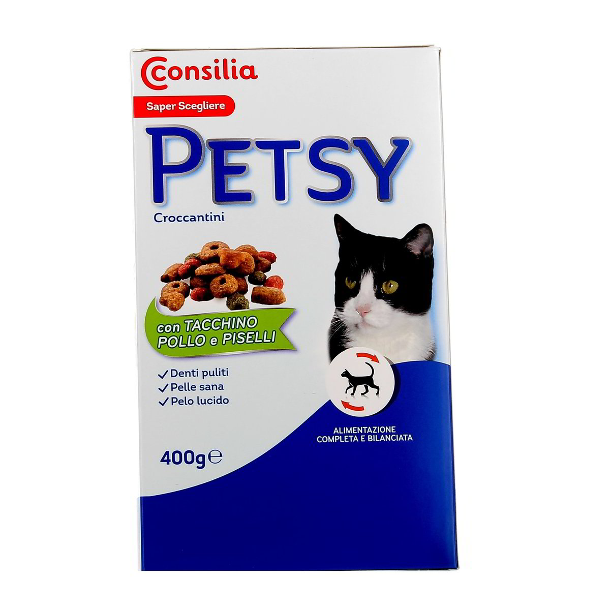 Consilia Petsy Croccantini Con Tacchino Pollo E Piselli 400 g