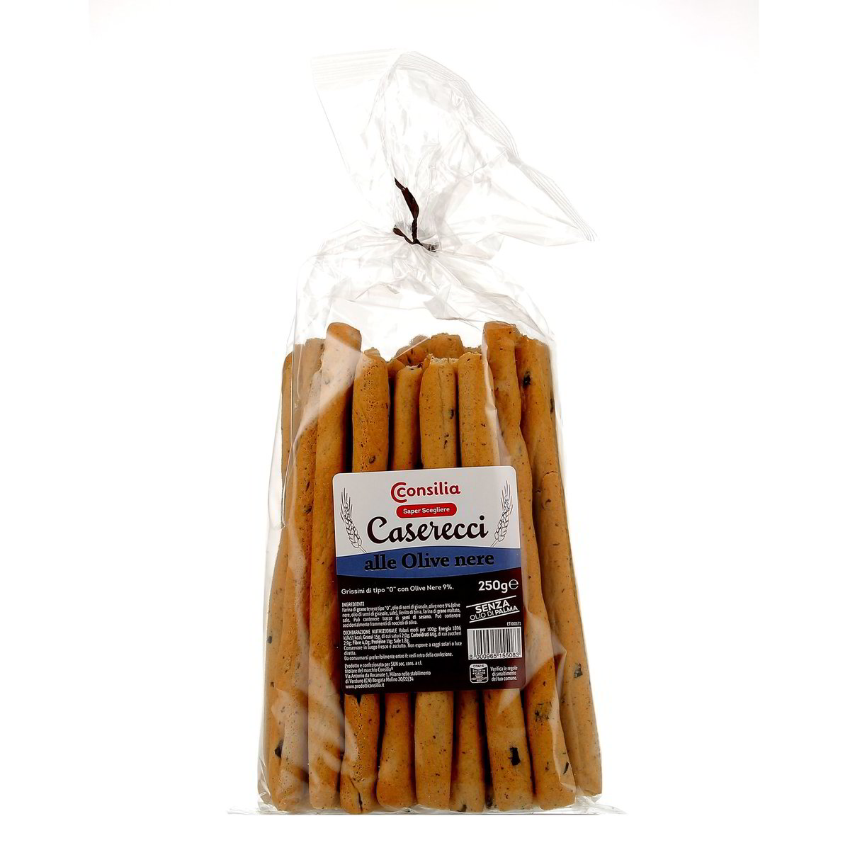 Consilia Caserecci Alle Olive Nere 250 g